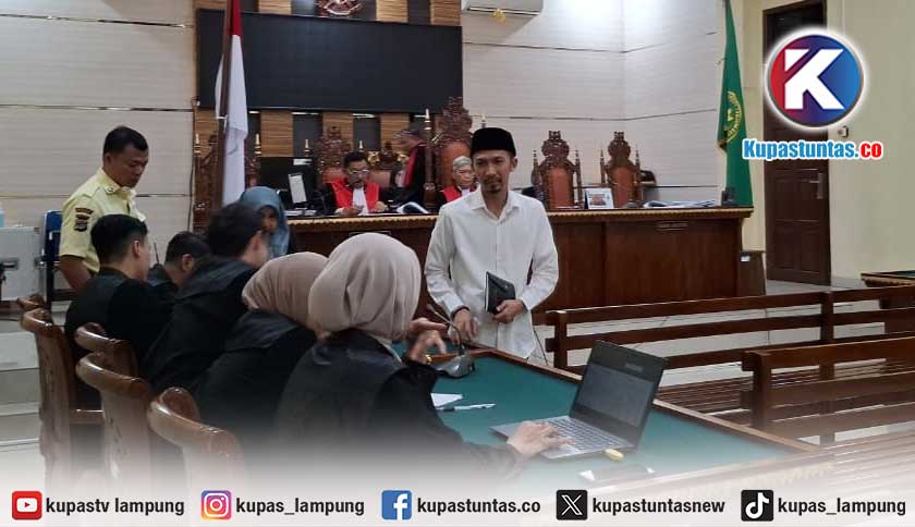 Lebih Ringan dari Tuntutan, Adalinardo Divonis 4,5 Tahun Penjara Terkait Korupsi SPAM Pesawaran