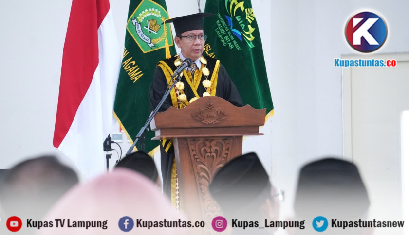 ‎Kukuhkan 16 Guru Besar UIN RIL, Rektor Ajak Guru Besar Terus Mengabdi Bagi Masyarakat