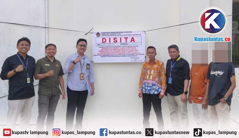 Nunggak Pajak Hingga Rp42 Miliar, KPP Sita Pabrik Sawit di Bandar Lampung