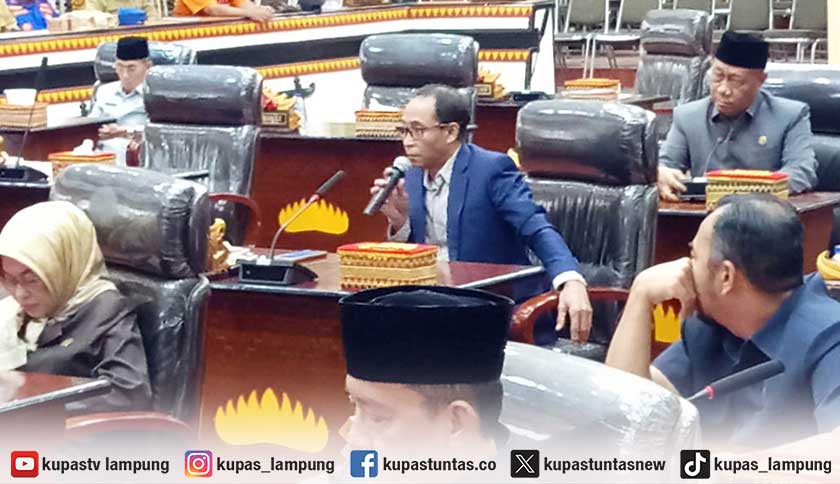 Ketua Fraksi Partai Demokrat Walkout Saat Paripurna DPRD Kota Metro, Ini Alasannya