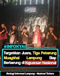 Pengprov Muaythai Lampung Kirim 3 Petarung ke Indonesia Muaythai Championship 2026 di Bekasi