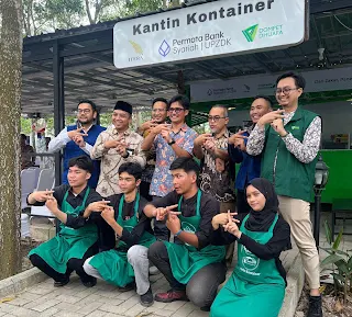 Kantin Kontainer Hadir di Kampus ITERA, Jadi Ruang Kreativitas dan Kemandirian Mahasiswa