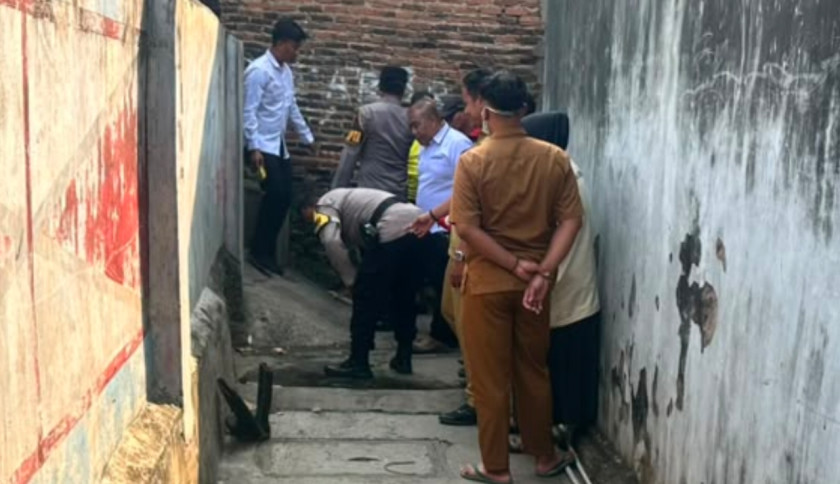 Polisi Buru Pembuang Mayat Bayi di Sungai Tanjung Agung Bandar Lampung