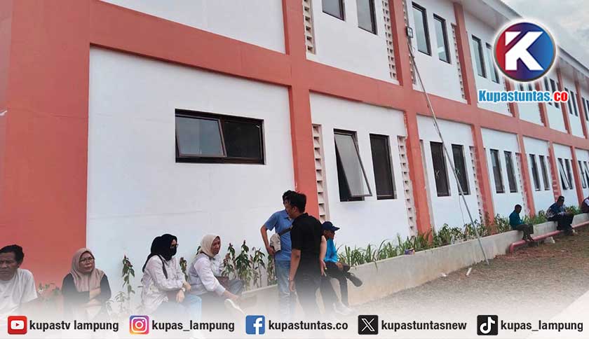 Dinding Luar Gedung Sekolah Rakyat Lampung Berlapis GRC, Ini Kata PPK