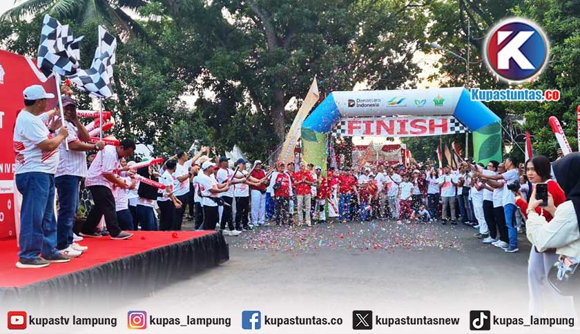 One PTP One Culture, Ratusan Karyawan PTPN I dan IV Regional 7 Jalan Sehat Sambut HUT ke-81 RI