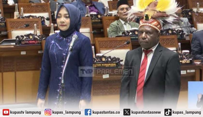 Nessy Kalviya Resmi Dilantik Jadi Anggota DPR Gantikan Tamanuri