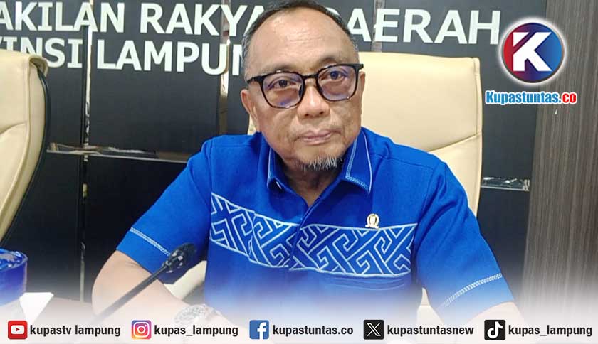 Iswan Soroti Dana Hibah Rp35 Miliar Pemprov Lampung ke Kejati: Harusnya Diutamakan untuk Kepentingan Masyarakat