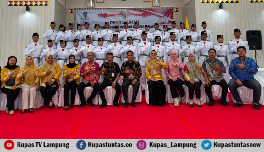 33 Anak Muda Tanggamus Siap Kibarkan Merah Putih di Hari Kemerdekaan