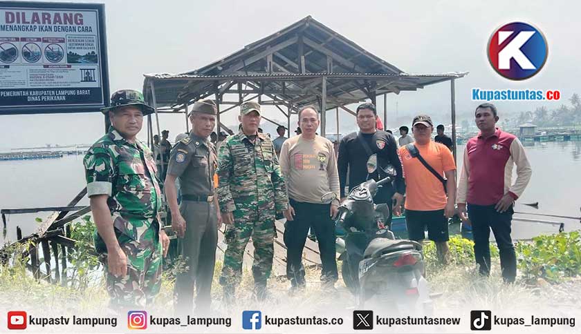Pekerja Keramba Tenggelam di Danau Ranau Lampung Barat