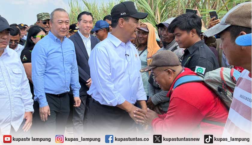 Ribuan Penebang Tebu Sambut Mentan Amran, Diajak Dukung Swasembada Gula Nasional
