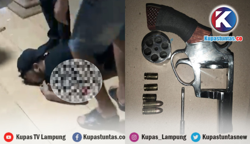 ‎Baku Tembak di Lampung Utara, DPO Narkoba Tewas dan 3 Polisi Terluka