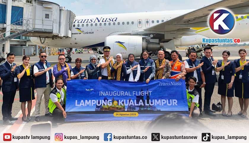 TransNusa Buka Rute Lampung-Jakarta dan Lampung-Kuala Lumpur Mulai Hari Ini
