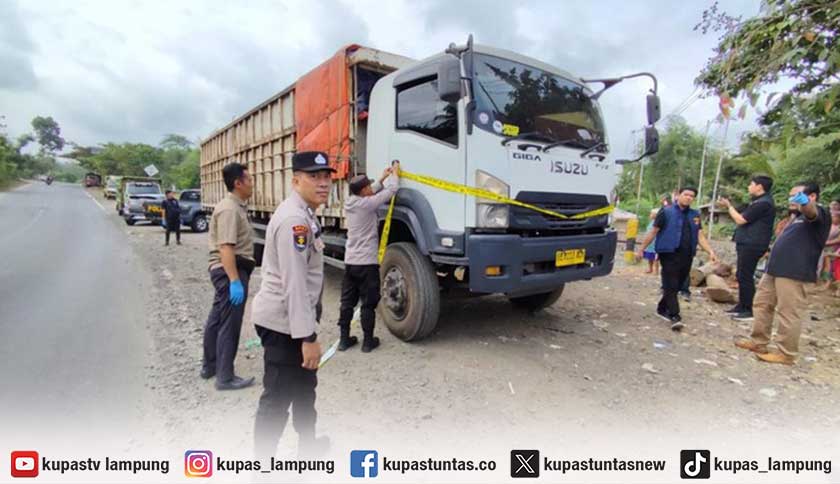 Sopir Truk Asal Bandar Lampung Ditemukan Meninggal di Kendaraan