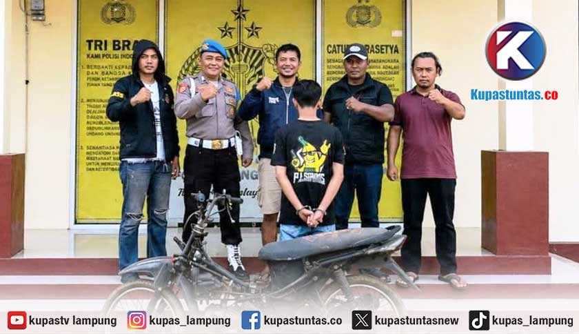 Beli Motor Murah, Petani di Tanggamus Malah Berurusan dengan Polisi