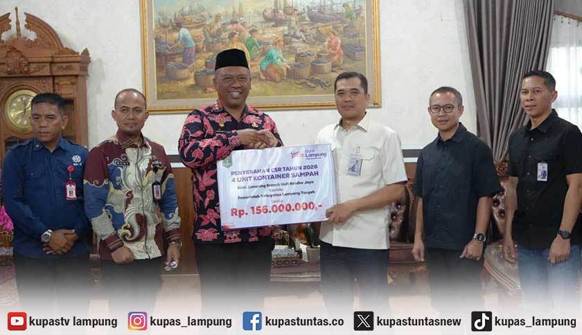 Bank Lampung Hadirkan CSR Untuk Lingkungan Lampung Tengah