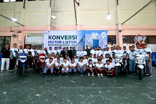 Dari Bengkel Sekolah Menuju Industri, PLN Siapkan Talenta Muda Lampung Hadapi Era Kendaraan Listrik