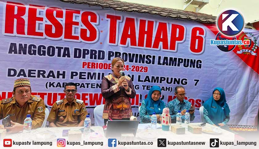 Reses Tahap VI, Ni Ketut Dewi Nadi Serap Aspirasi Warga Kota Gajah Lamteng