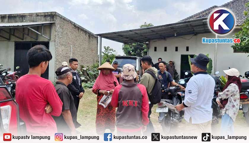 Berbekal Putusan MA, Warga Duduki Kembali Lahan Sengketa di Sukarame Bandar Lampung