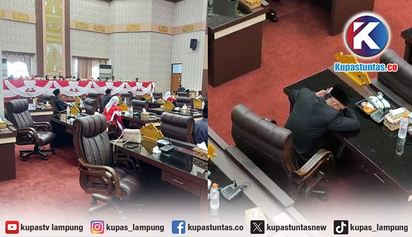 BK DPRD Pringsewu Akan Pelajari Video Anggota Dewan Diduga Tidur Saat Rapat Paripurna