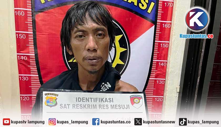 Ditangkap di Sumsel, Ini Tampang Penembak Mantan Istri di Mesuji