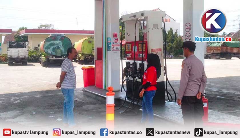 Warga Keluhkan Dugaan Pengecoran Solar Bersubsidi di SPBU Tanjung Heran Tanggamus