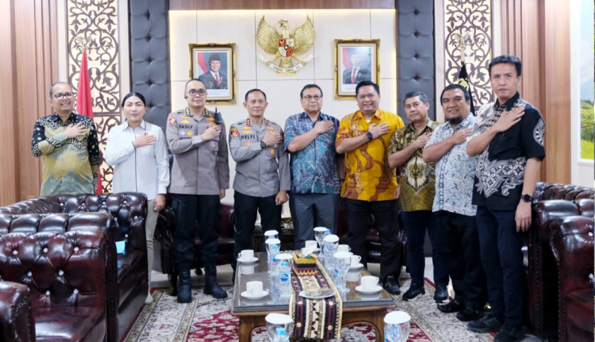 PTPN I dan IV Regional 7 Silaturahmi ke Kapolda Lampung, Perkuat Pengamanan Aset Negara