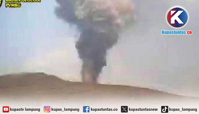 Gunung Anak Krakatau Masih Terus Aktif Erupsi