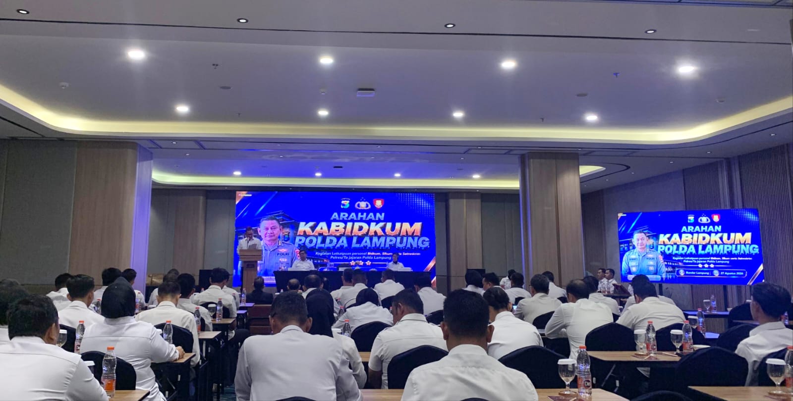 Bidkum Polda Lampung Gelar Pelatihan Peningkatan Kemampuan Legal Opinion