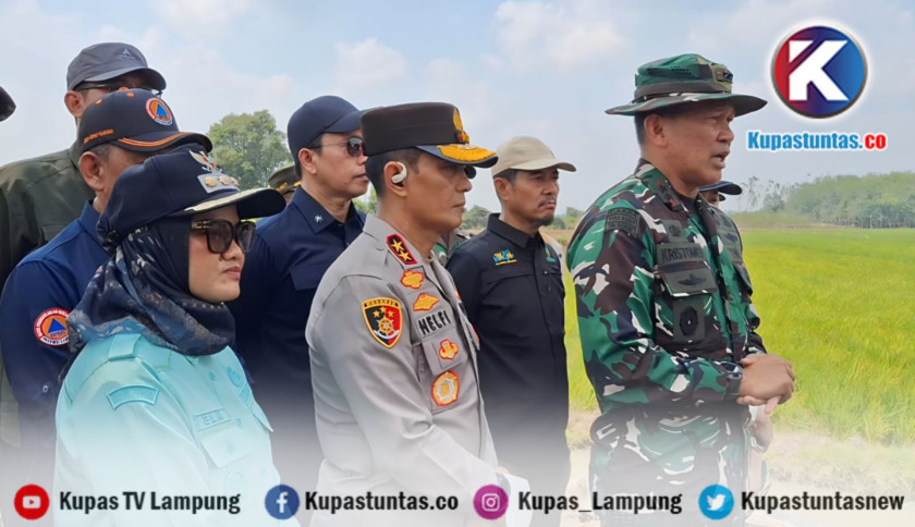 ‎Tinjau Karhutla Way Kambas, Pangdam XXI/Radin Inten Soroti Cuaca Ekstrem hingga Puntung Rokok