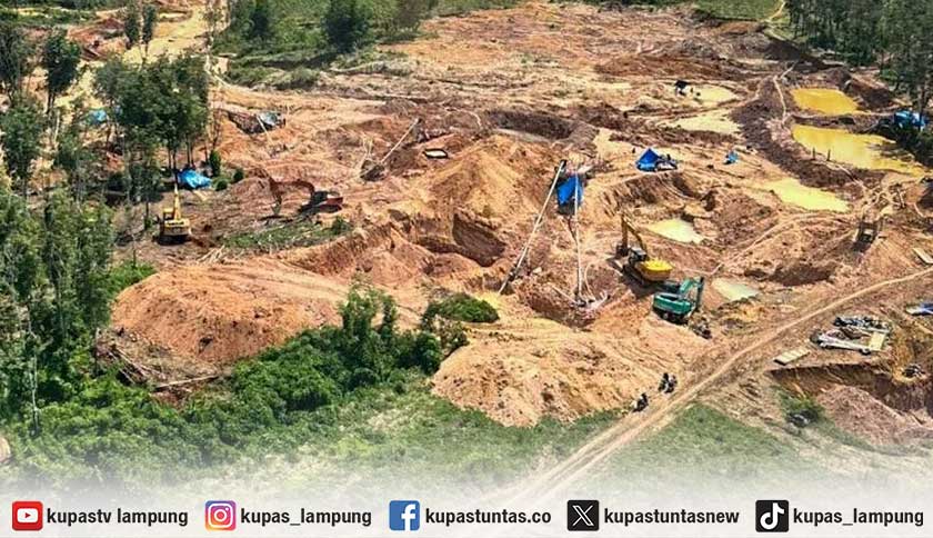 Hakim Vonis 13 Penambang Emas Ilegal Way Kanan 1 Tahun hingga 1 Tahun 2 Bulan Penjara
