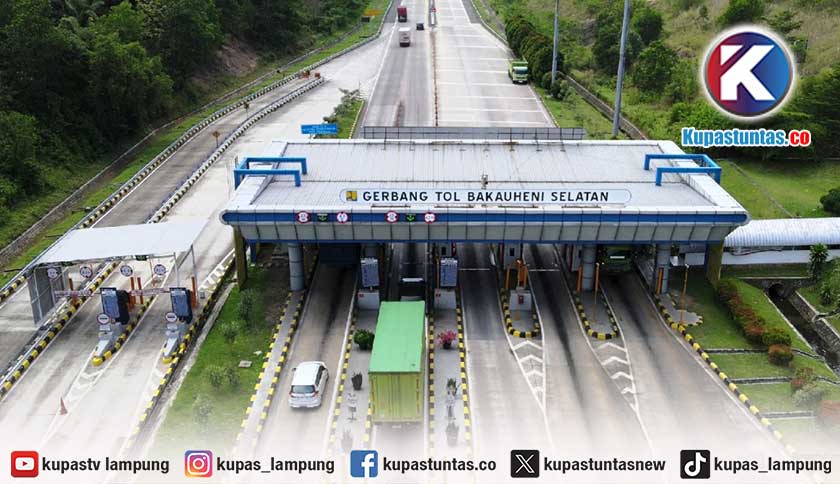 133.507 Kendaraan Lintasi Tol Bakter Selama Libur Maulid Nabi
