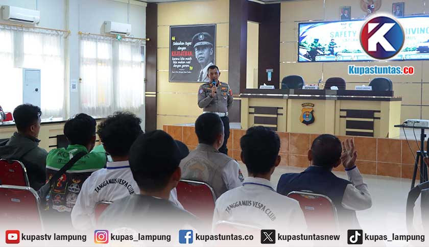 Kecelakaan Lalu Lintas Meningkat, Polres Tanggamus Gandeng Komunitas Pengendara Perkuat Budaya Tertib di Jalan
