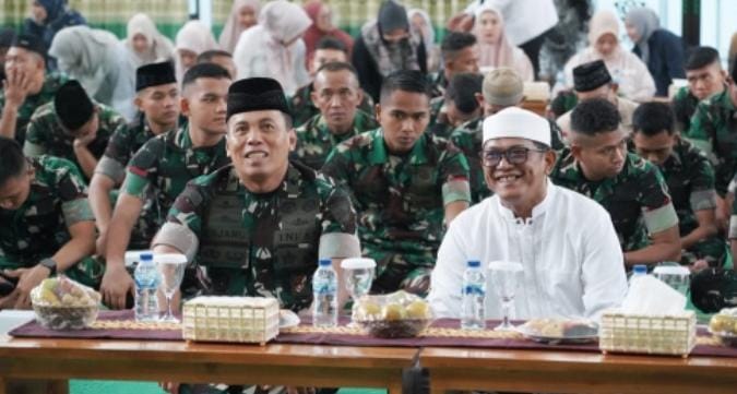 Pesan Irdam XXI/RI di Maulid Nabi: Prajurit Harus Profesional, Rendah Hati, dan Dekat dengan Rakyat