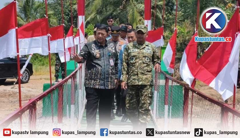 Diresmikan Presiden Prabowo, Jembatan Garuda dan Air Bersih Jadi Harapan Baru Warga Tanggamus