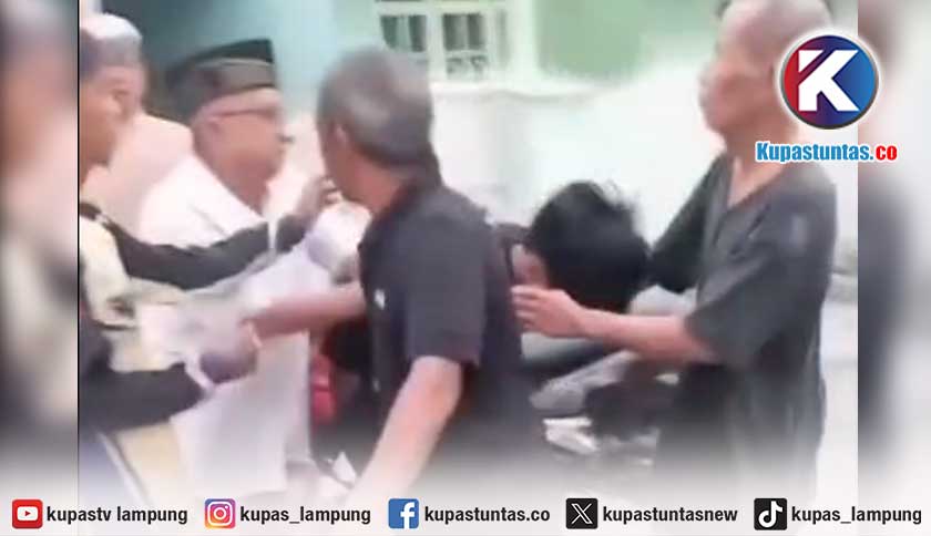 Viral Dikira Begal, Pria Diamankan Warga di Bandar Lampung Ternyata Pencuri Kotak Amal