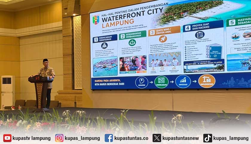 Waterfront City Bandar Lampung Didorong Jadi Penggerak Pariwisata dan Ekonomi