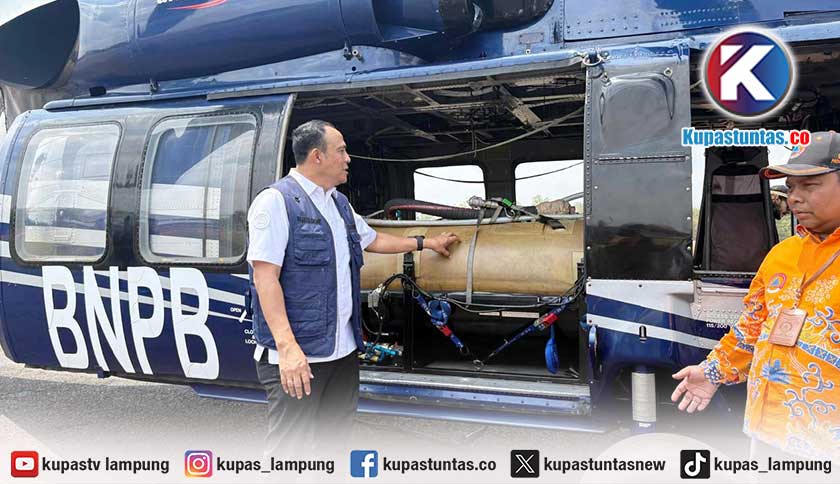 Titik Panas Kembali Terdeteksi di Way Kambas, Water Bombing Langsung Dikerahkan