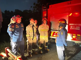 Kebakaran Lahan Terjadi di Teluk Betung Barat Bandar Lampung