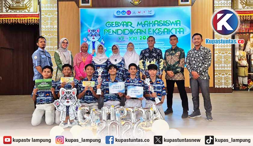 MAN 1 Bandar Lampung Raih Juara I dan II LCT MIPA BI GEMPITA XXI HIMASAKTA 2026
