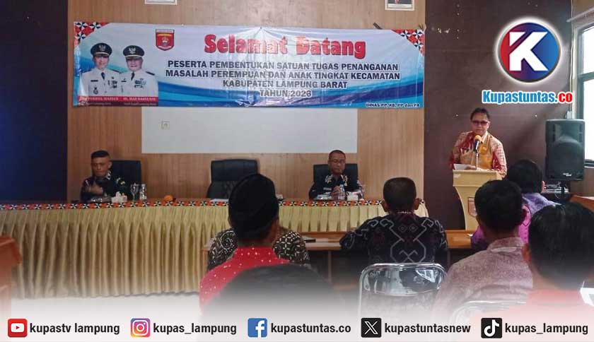 Percepat Penanganan Kekerasan, Pemkab Lampung Barat Bentuk Satgas PPA di 15 Kecamatan
