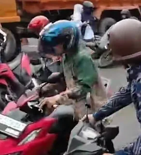 Bikin Macet, Kecelakaan Beruntun di Dekat Baitul Jannah Bandar Lampung, Truk Diduga Rem Blong