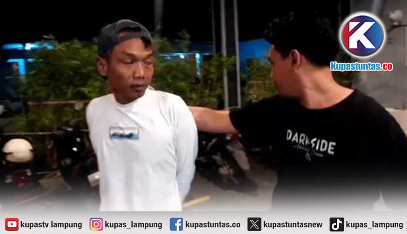 Buronan 4 Tahun Diciduk di Hotel Bandar Lampung, Polisi Temukan 10 Paket Sabu