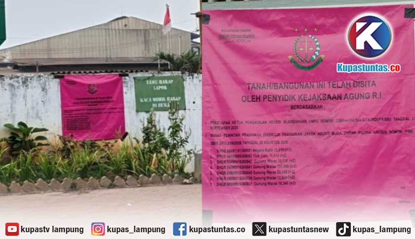 Kasus Korupsi Pemanfaatan Hutan di Way Kanan, Kejagung Sita Pabrik, Kantor hingga Lahan PT PSMI