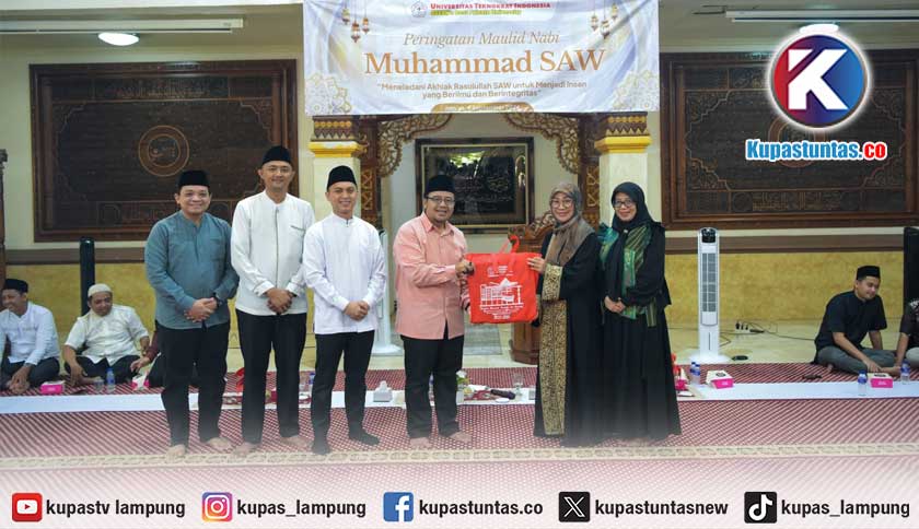 Teladani Akhlak Nabi, Universitas Teknokrat Indonesia Dorong Sivitas Akademika Berilmu dan Berintegritas