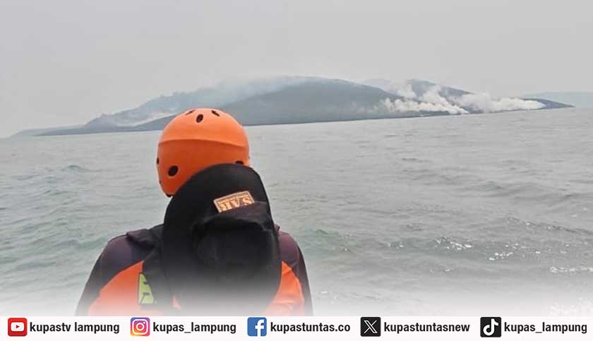 Hari ke-9 Pencarian 8 Orang Hilang di Anak Krakatau, 22 Kapal Sisir 8 Sektor