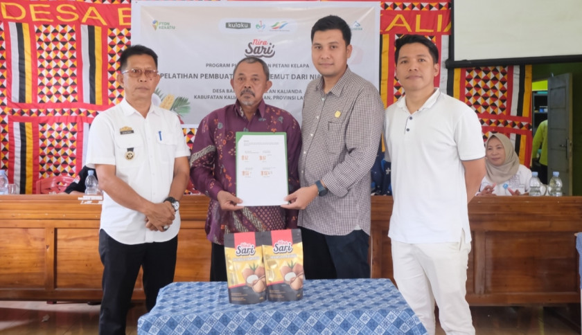 Pengrajin Gula Semut Binaan PTPN I Regional 7 Raih 'Local Heroes'