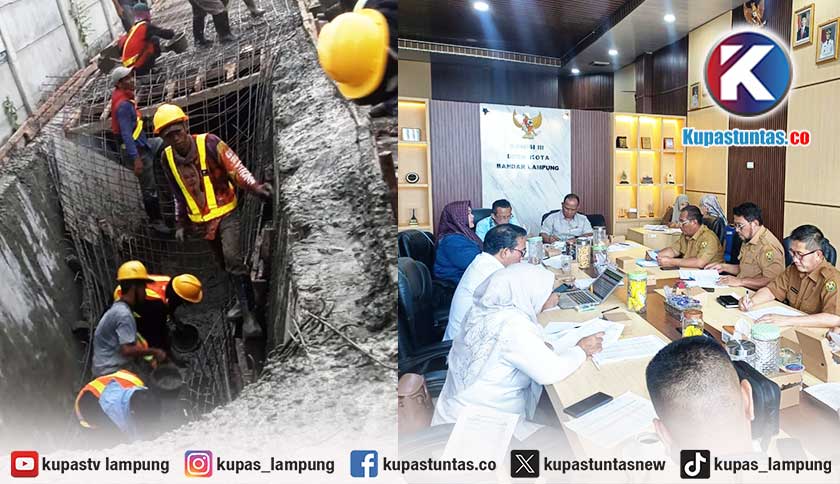 Trotoar Sultan Agung Bandar Lampung Ambruk, DPRD Pertanyakan Pondasi Proyek Rp21 Miliar