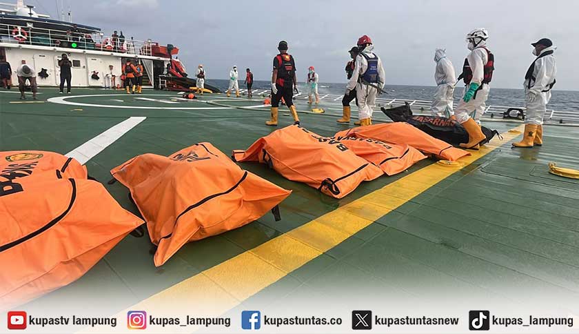 20 Korban KM Virgo Teridentifikasi, Salah Satunya Warga Lampung Tengah