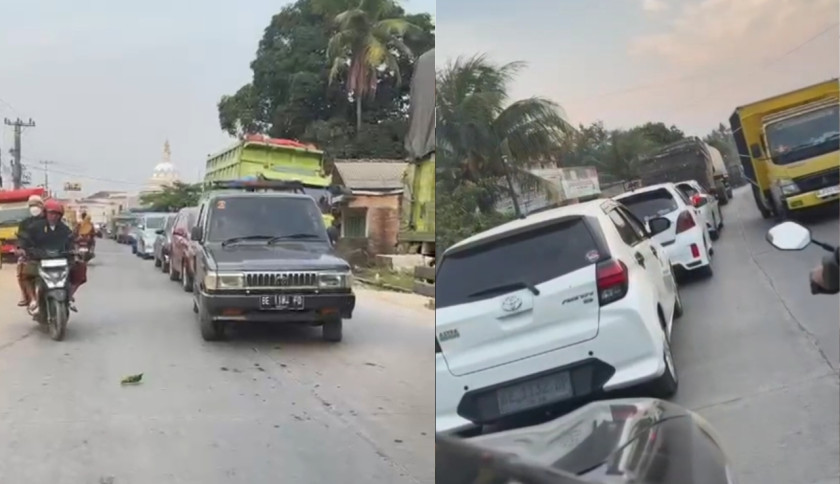 Antrean Solar Picu Macet 3 Kilometer di Kota Gajah, Warga Mengeluh: Stok Katanya Aman, Mengapa Antrean Terus Terjadi