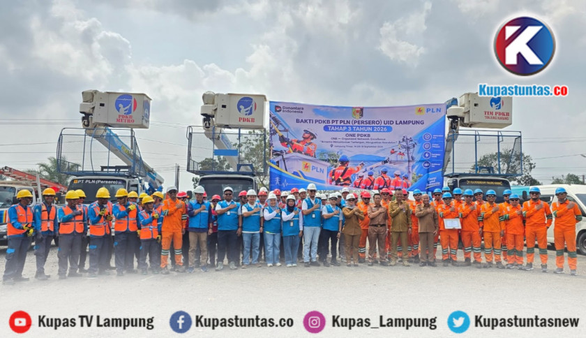‎Hari Pelanggan Nasional, Bakti PDKB PLN Jaga Listrik Tetap Menyala di 70 Titik Lampung Timur